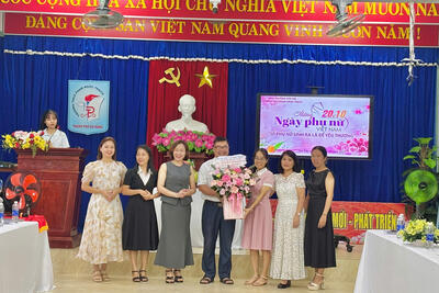 TRƯỜNG THCS PHẠM NGỌC THẠCH TỔ CHỨC KỶ NIỆM 95 NĂM NGÀY THÀNH LẬP HỘI LIÊN HIỆP PHỤ NỮ VIỆT NAM (20/10/1930-20/10/2025)